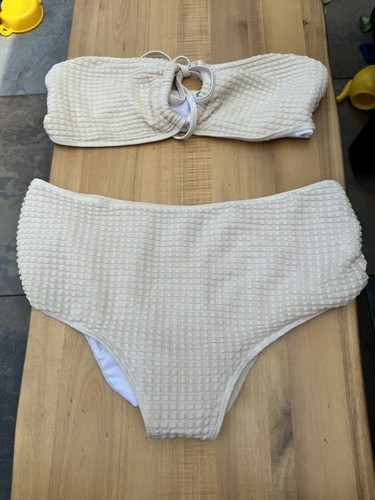 Shein bikini mit - mit, creme